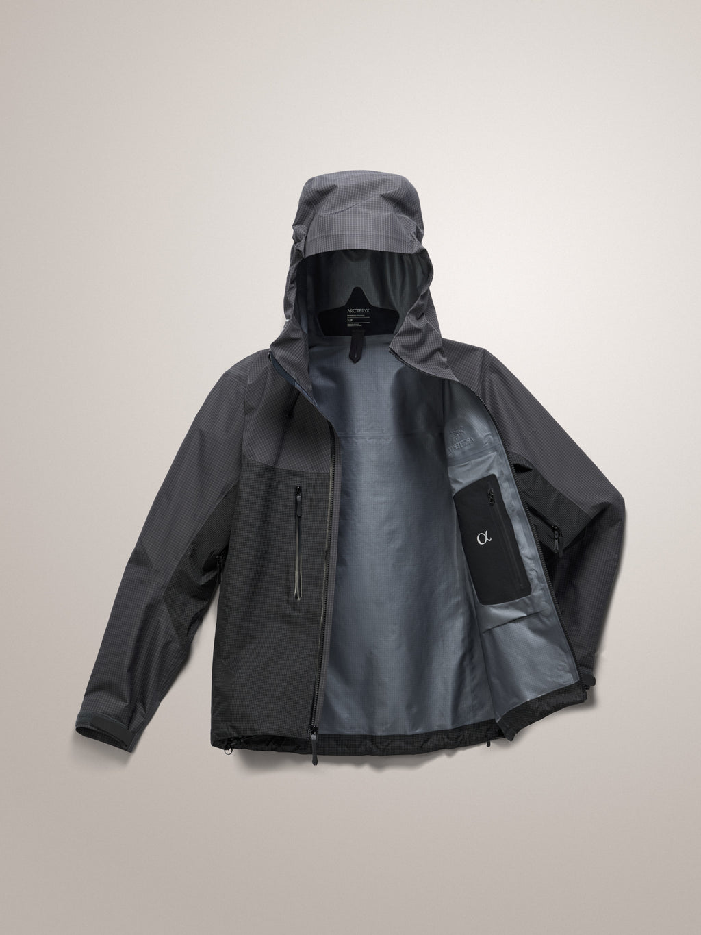 Alpha Jacket Women's Graphite / Black Flat
