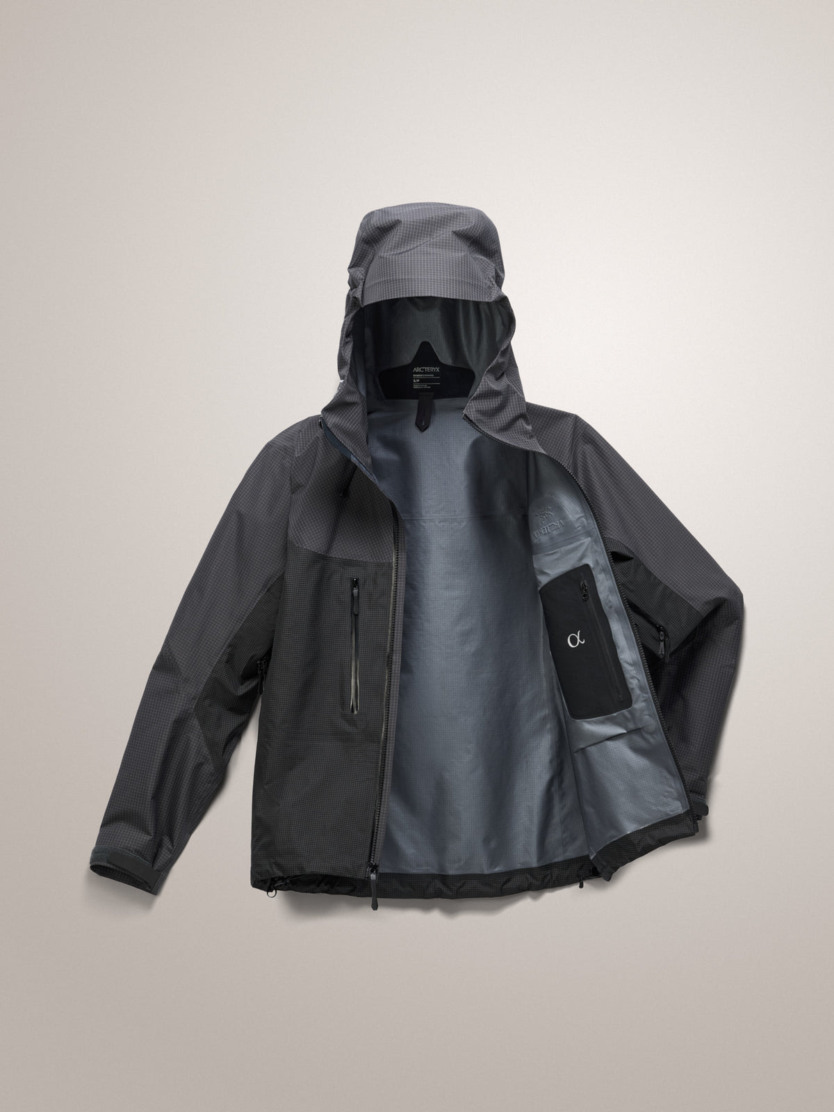 Alpha Jacket Women's Graphite / Black Flat