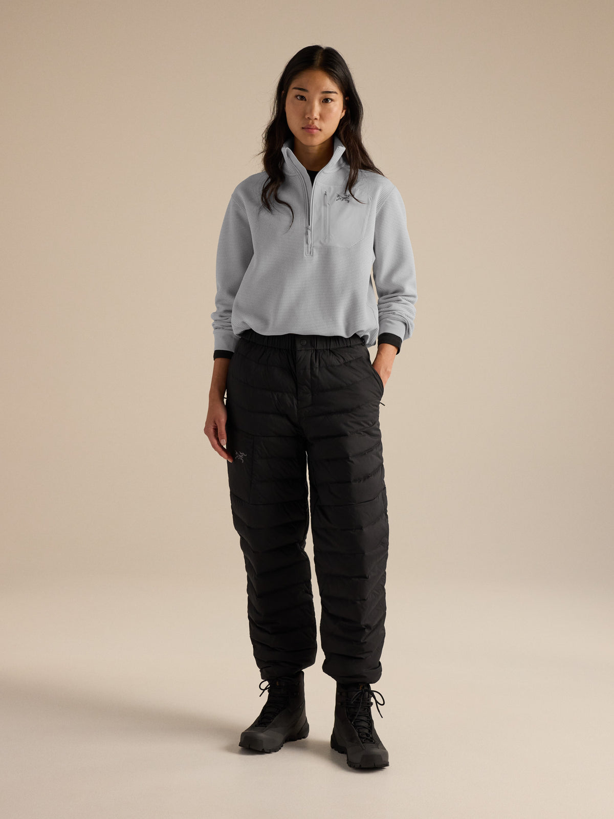 Olera Zip Neck Women's Solitude Hover
