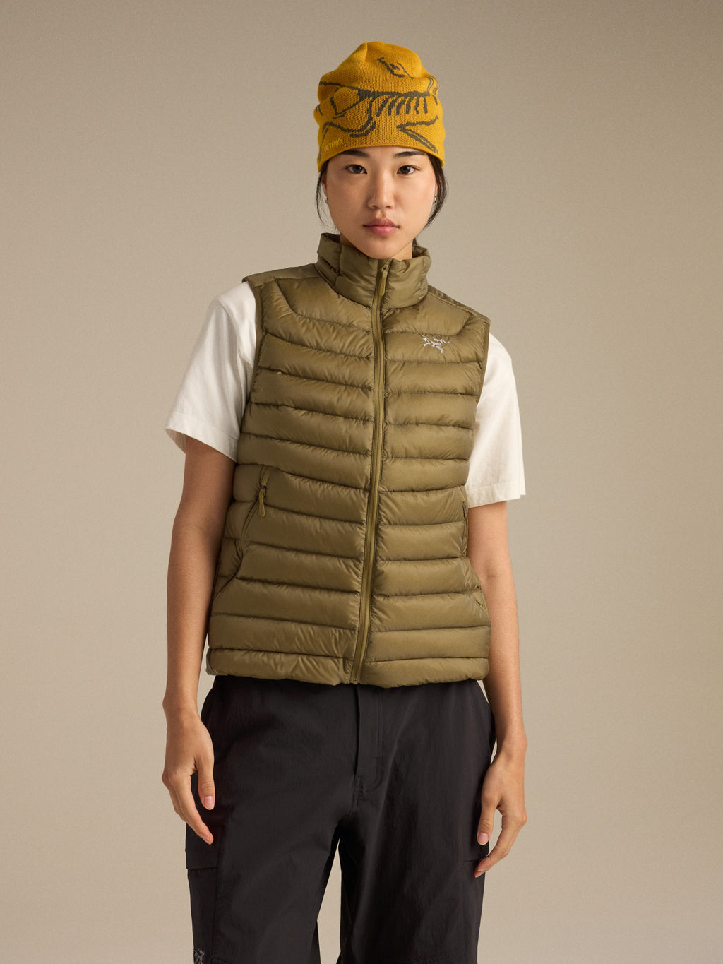 Cerium Vest Women's Bracken Front View