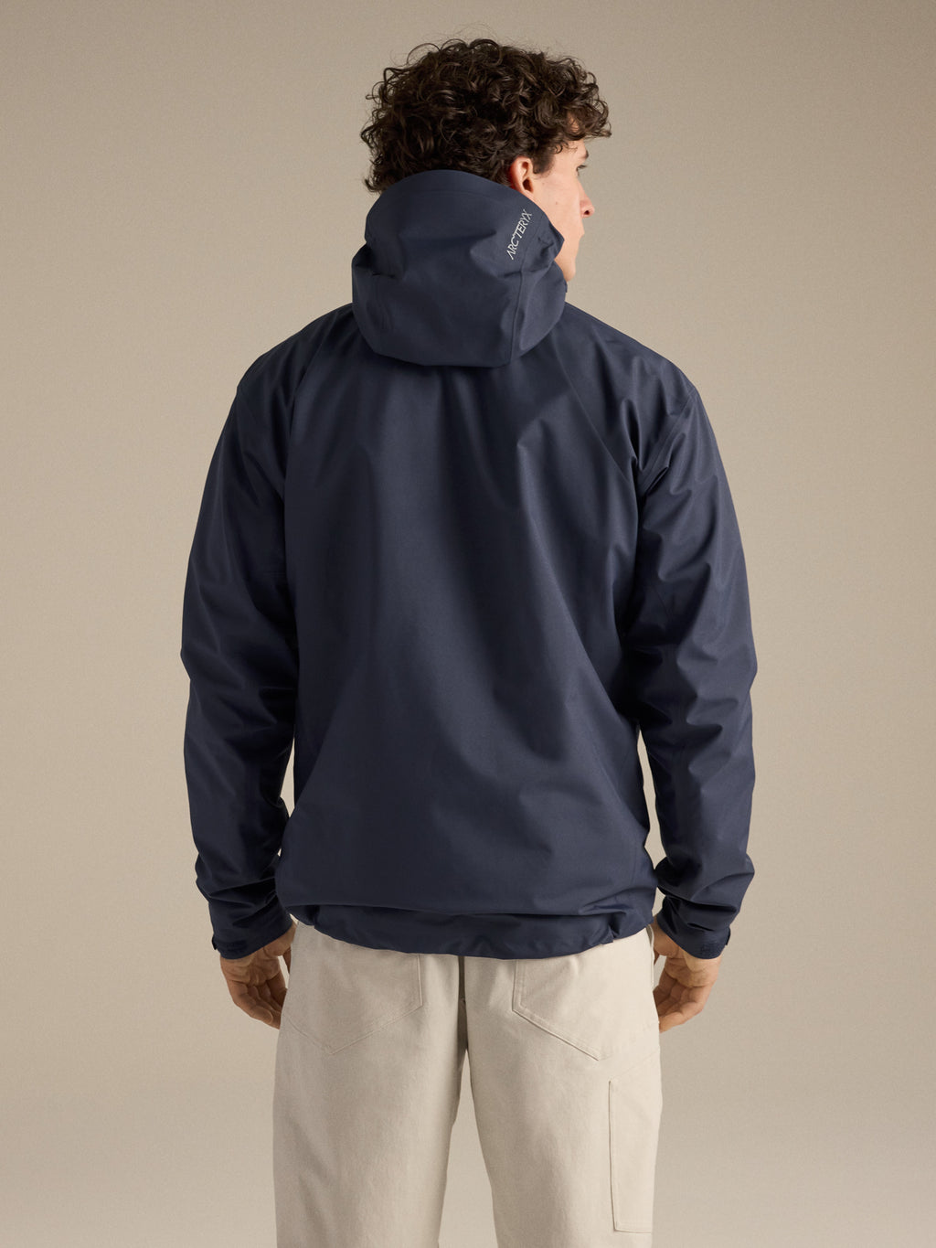 Beta Jacket Black Sapphire Back View