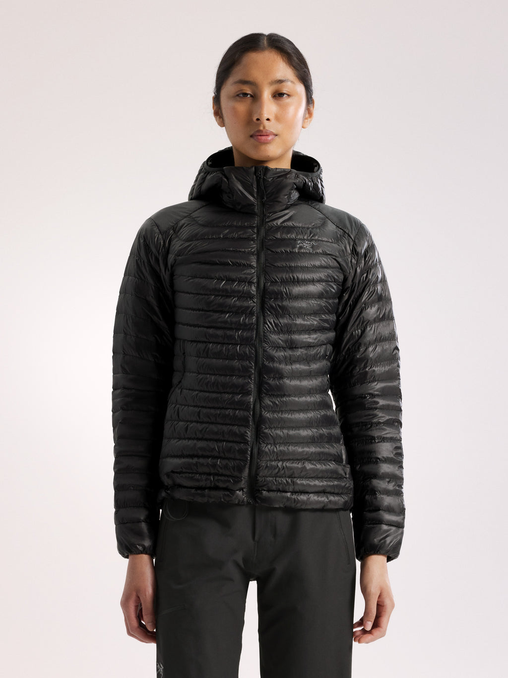 Cerium SL Hoody Women's Black Front View
