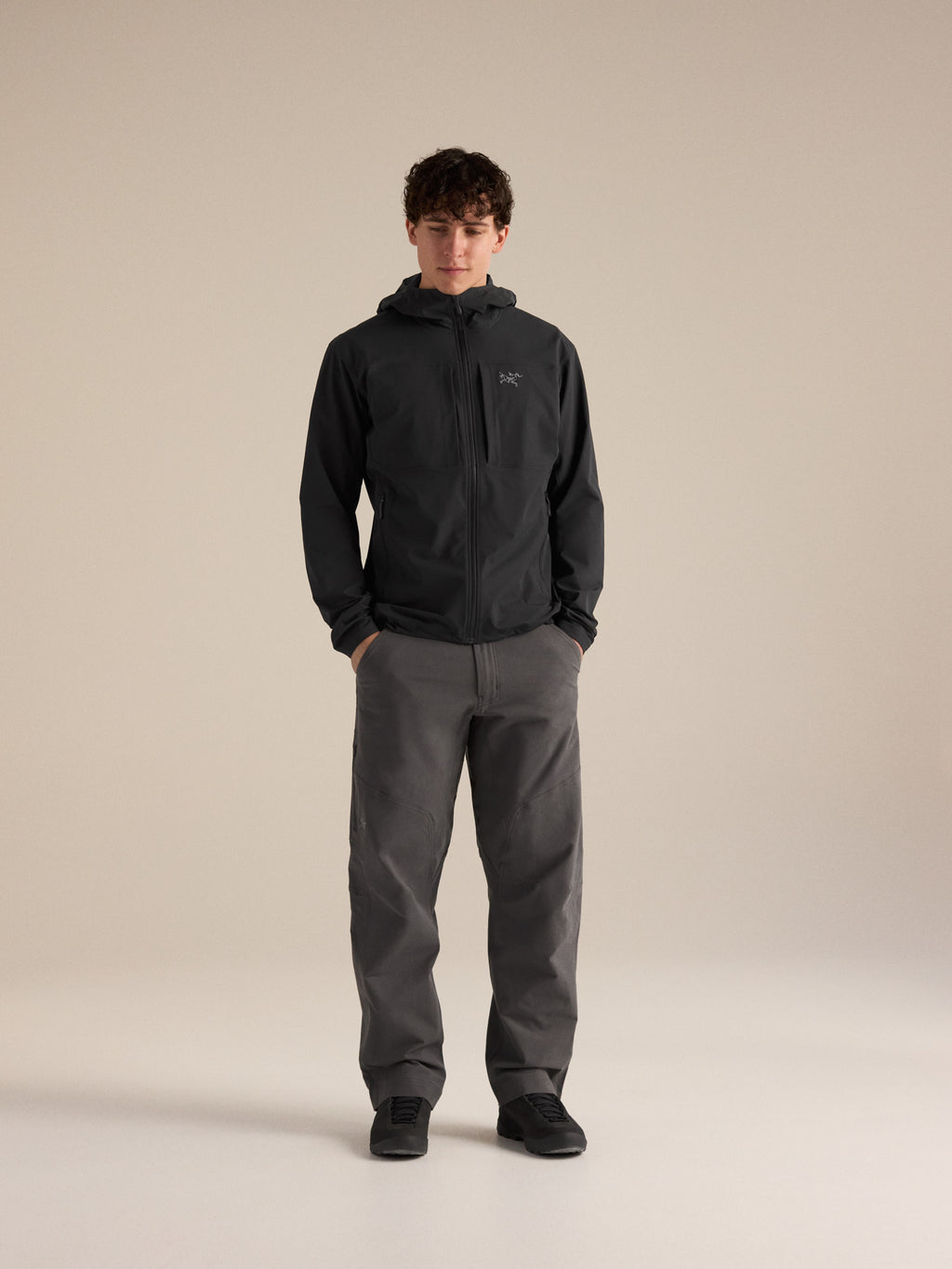 Gamma Hoody Black Full Body