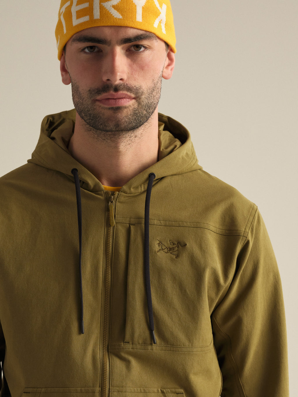 Cronin AR Hoody Bracken Fabric Detail