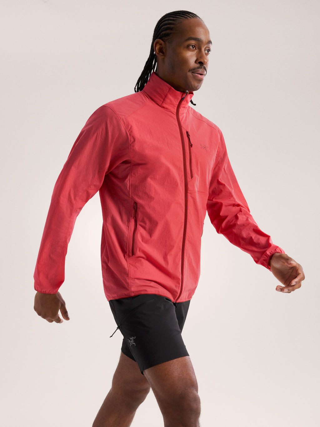 Ossa Stowhood Jacket Stone Red Hover