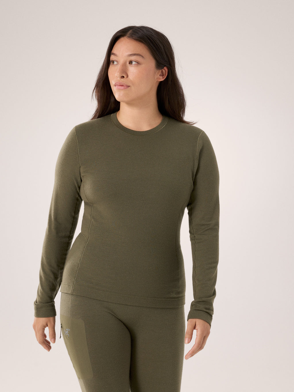 Satoro Merino Wool Crew Neck Women's Tatsu Front View