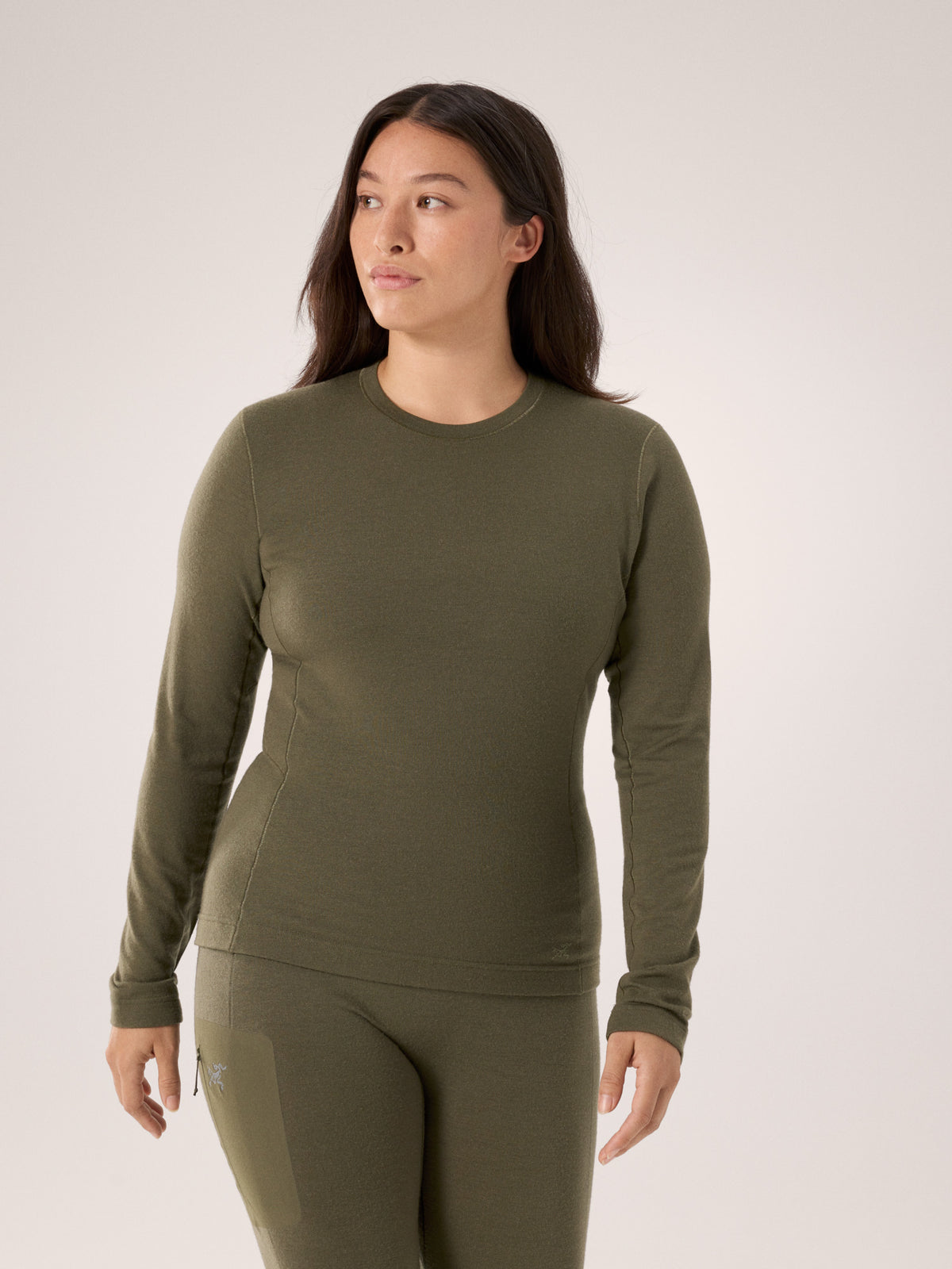 Satoro Merino Wool Crew Neck Women's Tatsu Front View