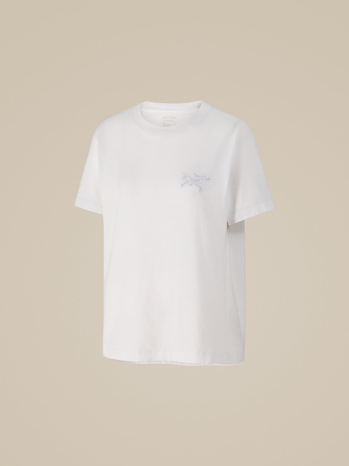 Kragg Cotton Little Bird Crew Neck Shirt SS Women's White Light / White 
