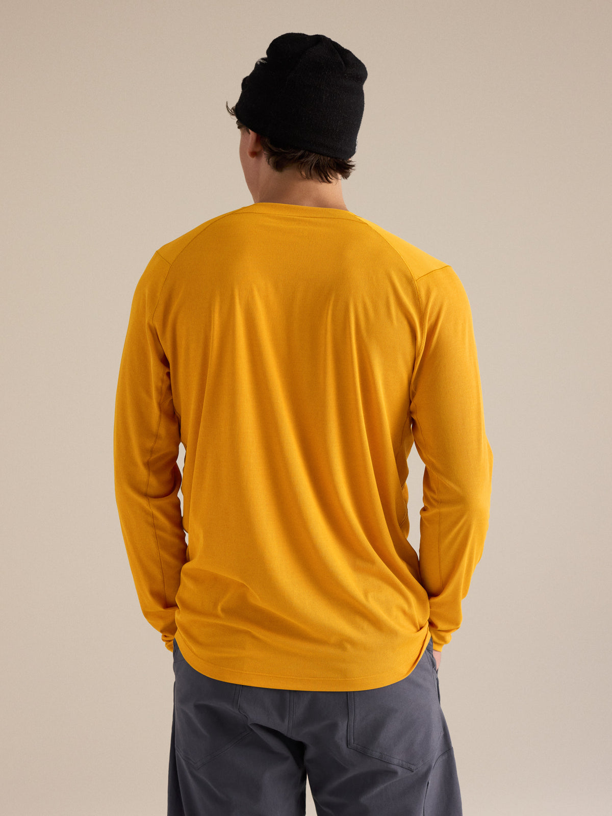 Cormac Crew Neck Shirt LS Nucleus Back View