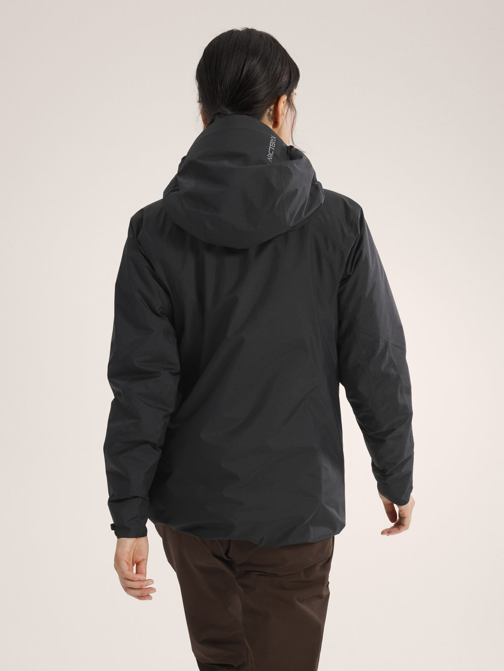 Beta Insulated Jacket Women's Black Back View