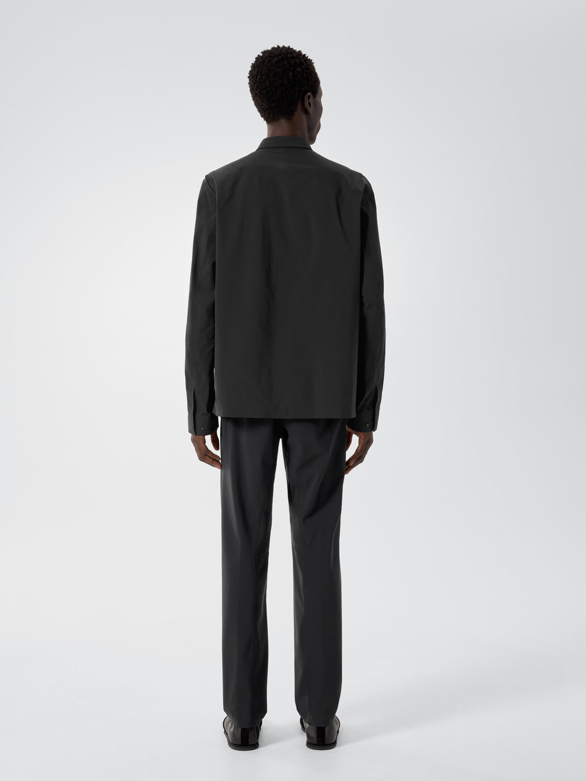 Metry Shirt LS Black Back View