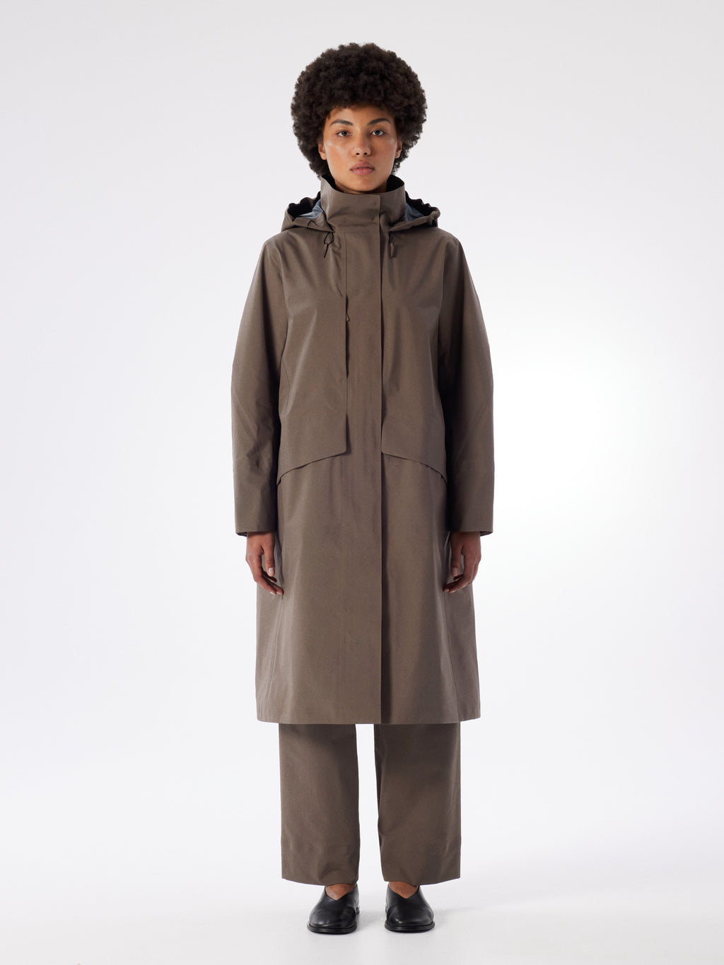 Ifora Coat Women's Sable Front View