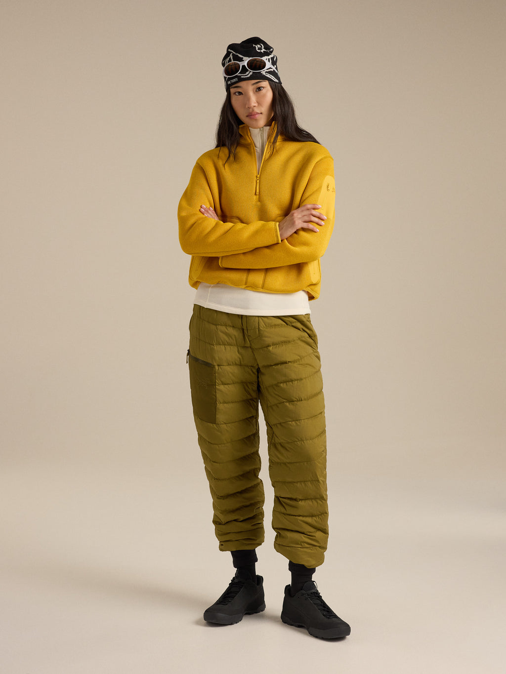 Omineca Down Pant Women's Bracken / Dk Bracken Detail 2