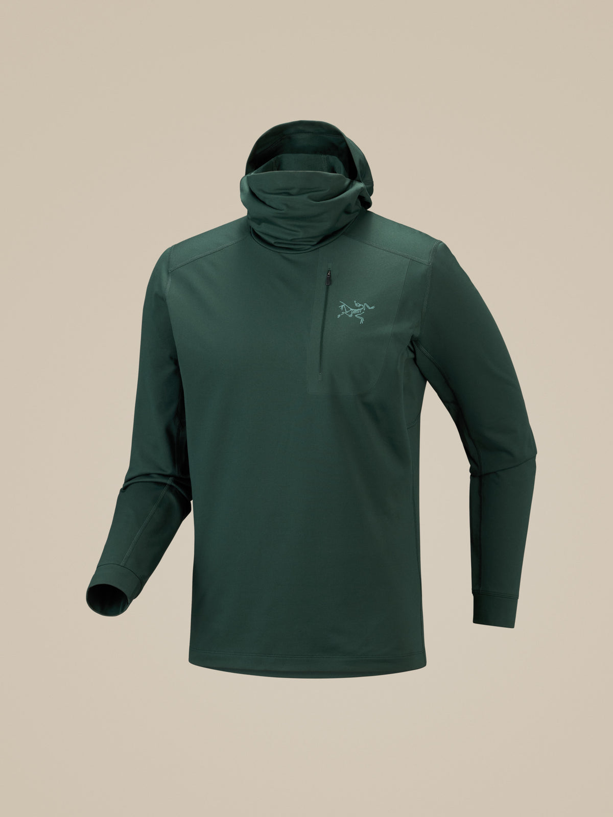 Rho LT Hoody Dark Jade 