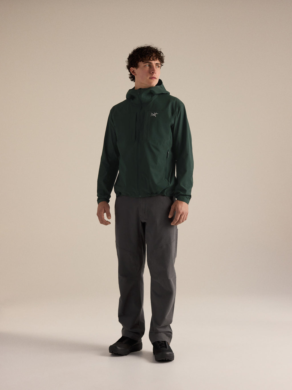 Gamma Lightweight Hoody Dark Jade Full Body