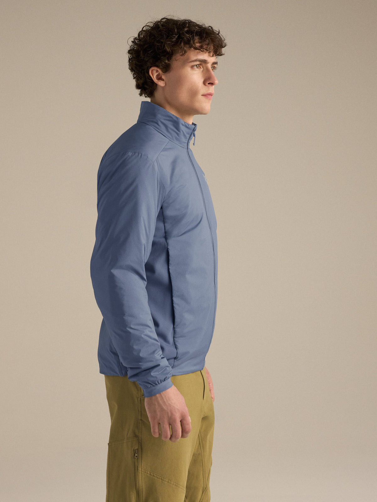 Atom Jacket Stratus Side View