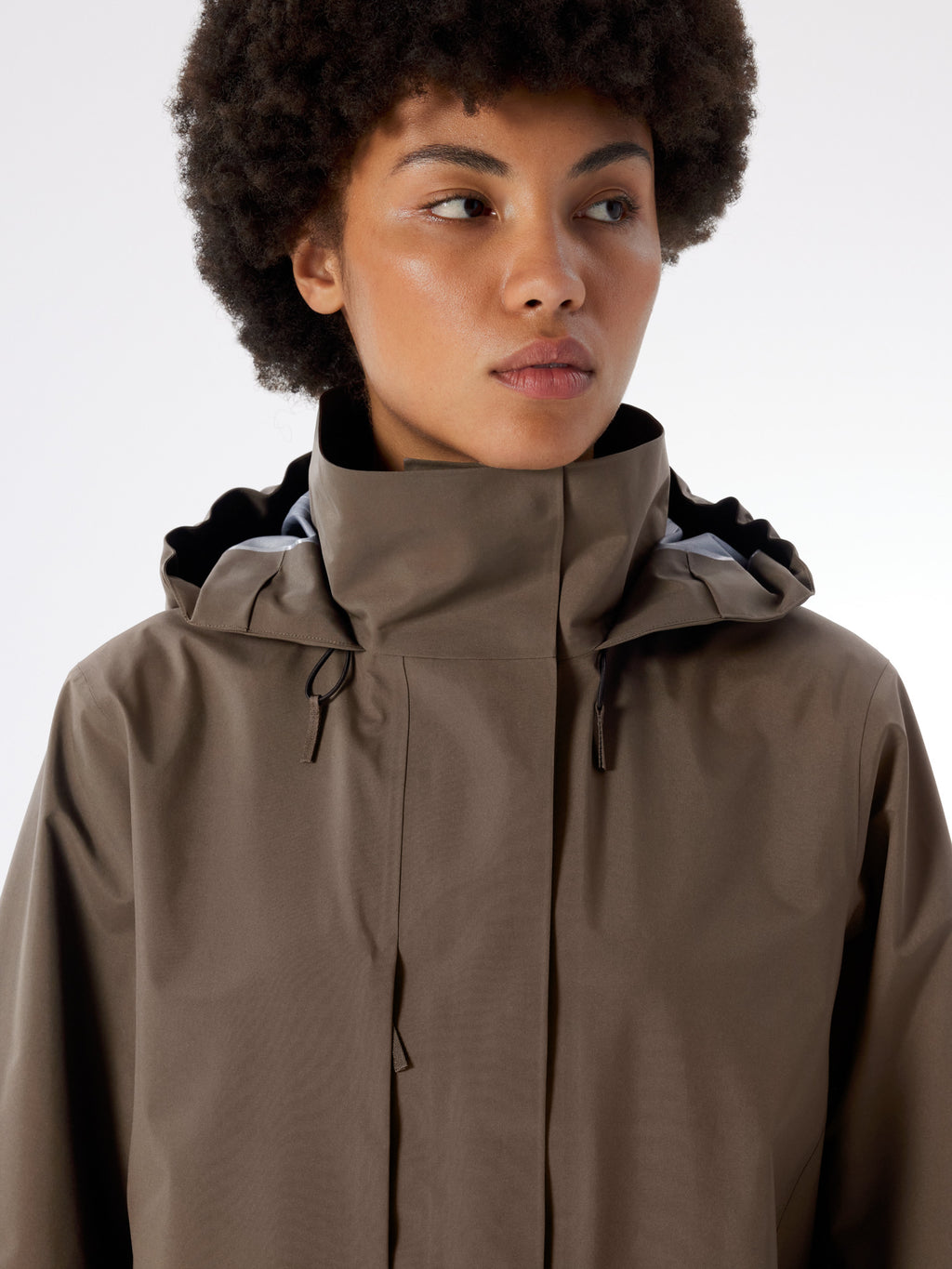 Ifora Coat Women's Sable Detail 2