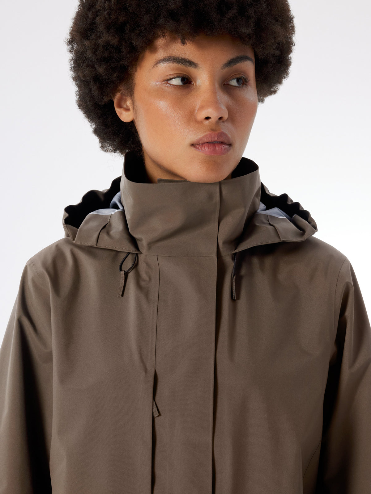 Ifora Coat Women's Sable Detail 2