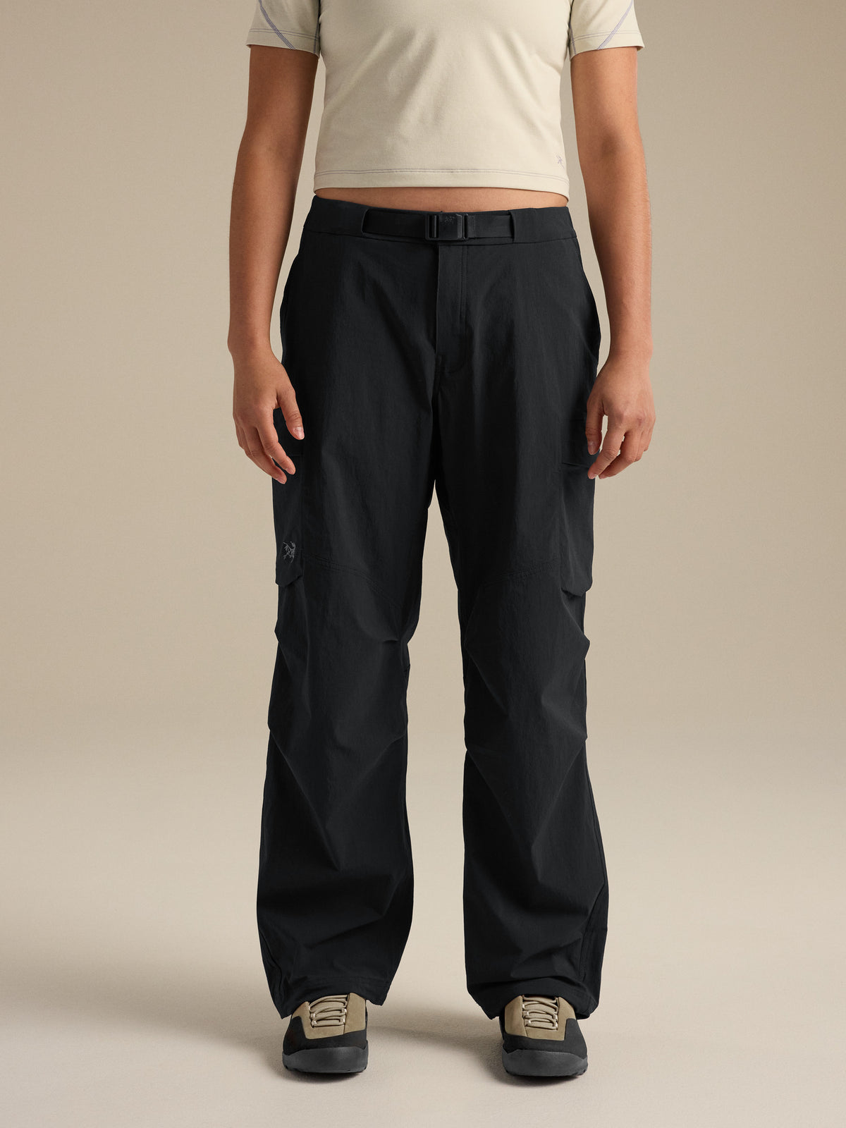 Leutia Pant Women's Black Front View