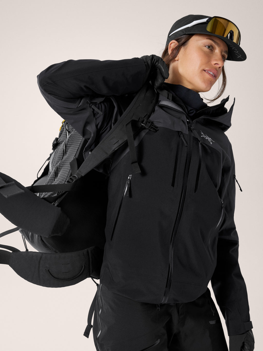 Rush Jacket Women's Graphite / Black Pit Zip