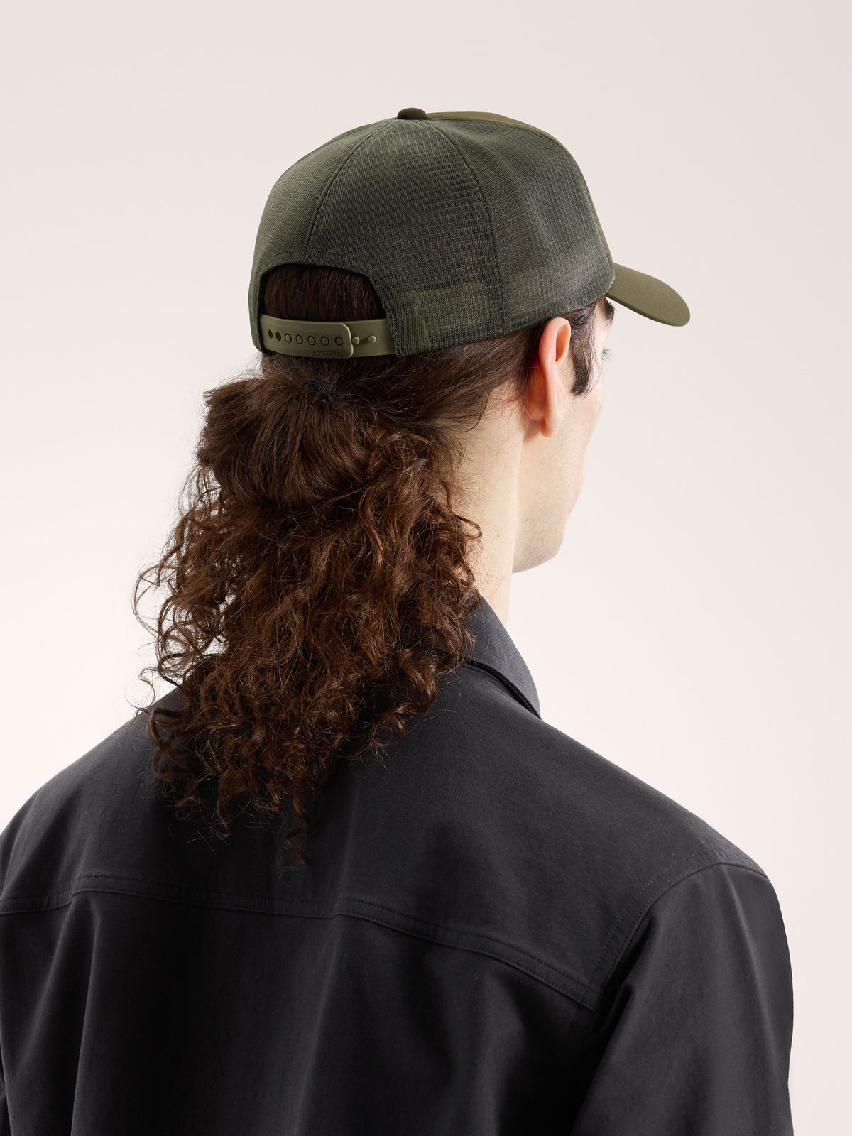 Bird Word Trucker Hat Tatsu / Forage Back View