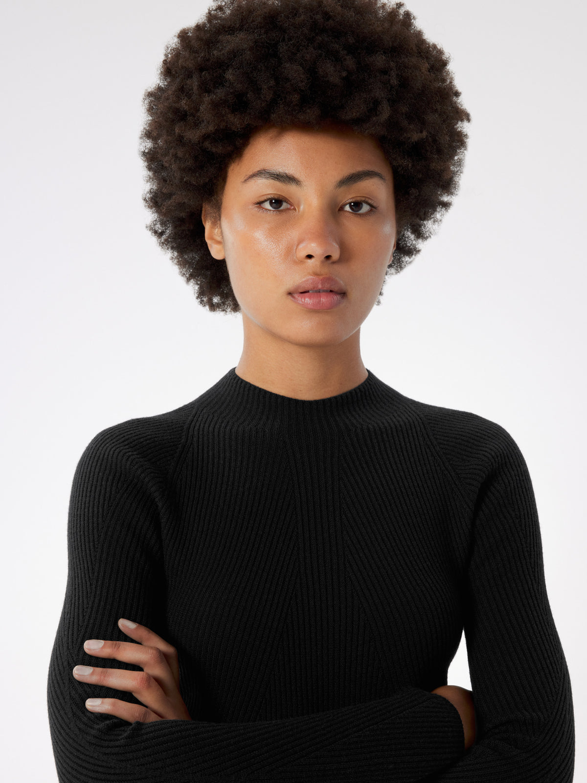 Conic Wool Midlayer Women's Black Hover