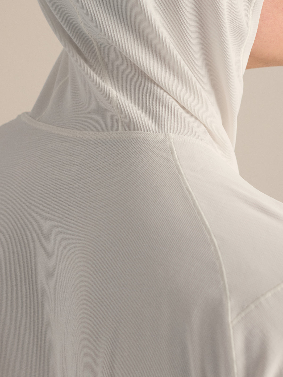 Cormac Hoody Arctic Silk Fabric Detail