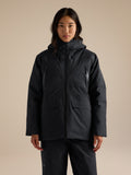 Liatris Down Jacket Women's Black Front View