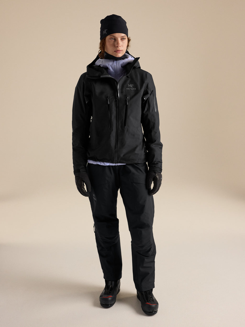 Alpha SV Jacket Women's Black Detail 1