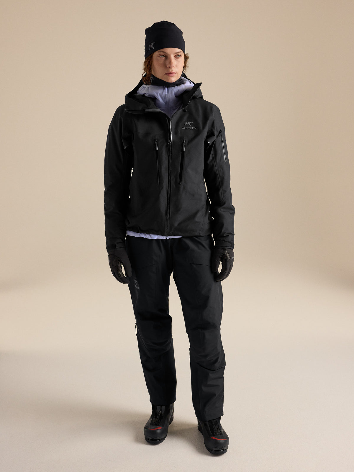 Alpha SV Jacket Women's Black Detail 1