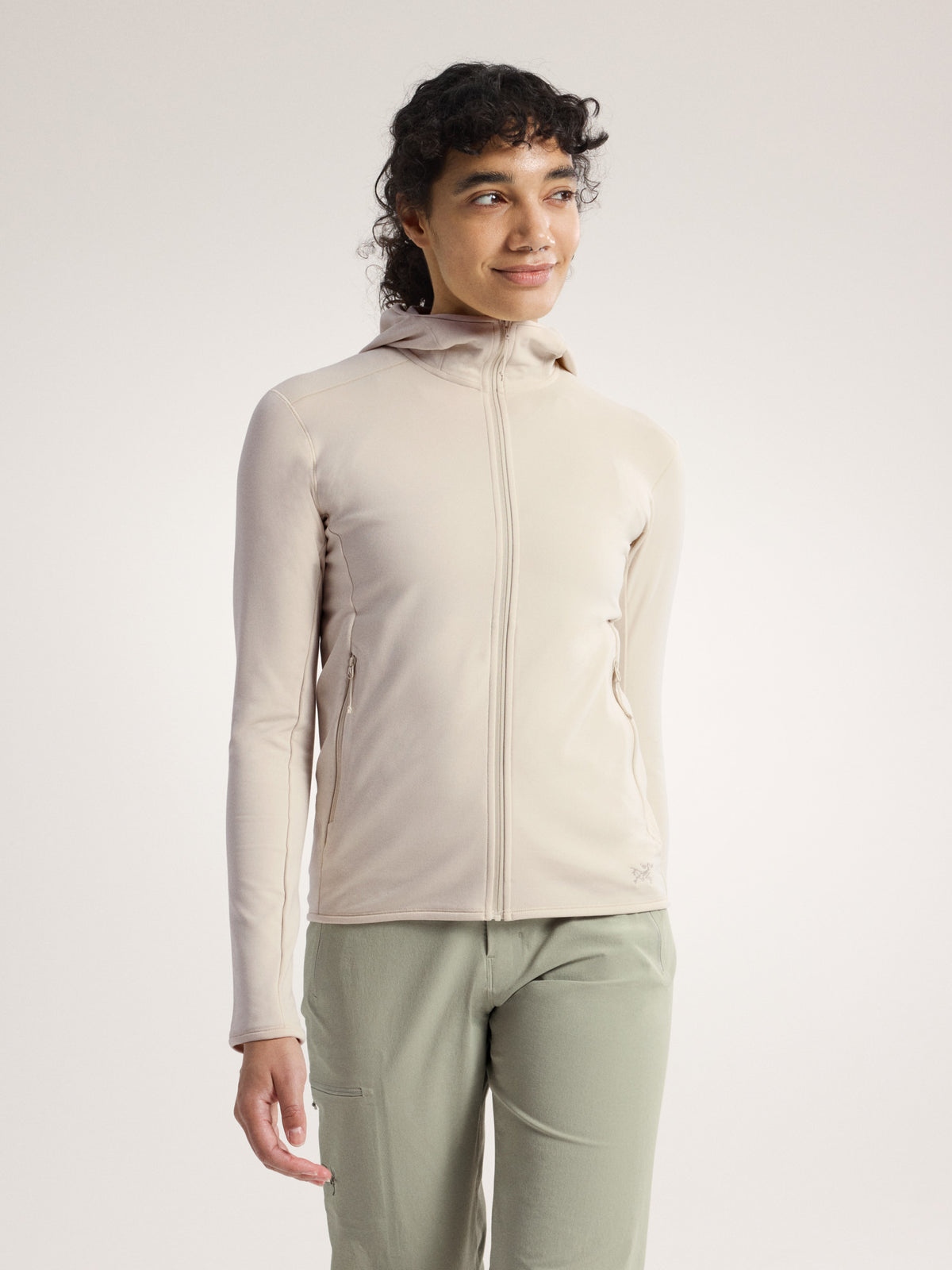 Kyanite LT Hoody Women's Sea Salt Front View