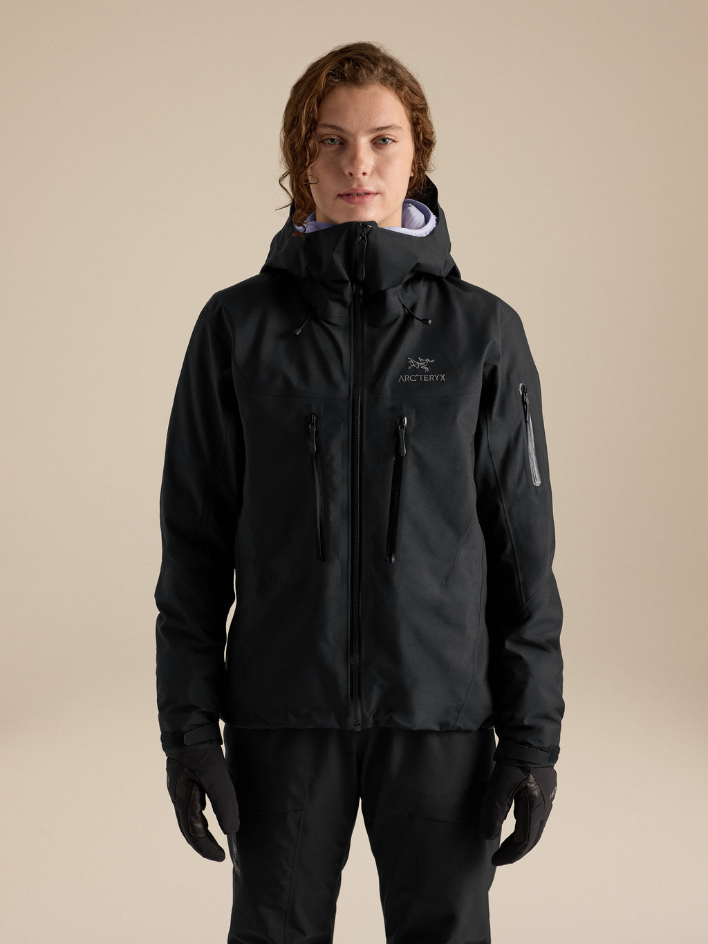 Alpha SV Jacket Women's Black Front View