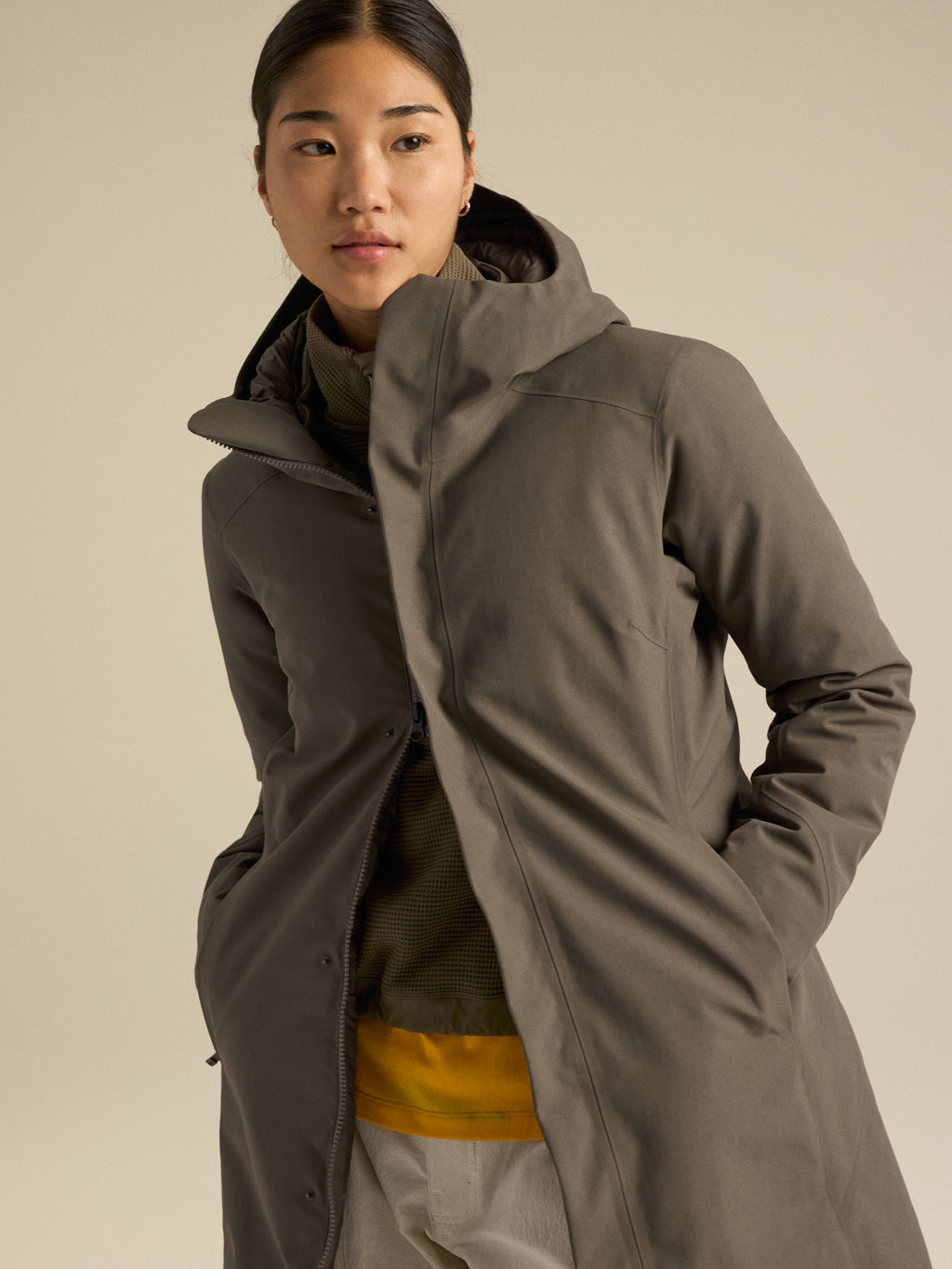 Patera Parka Women's Mongoose Detail 1