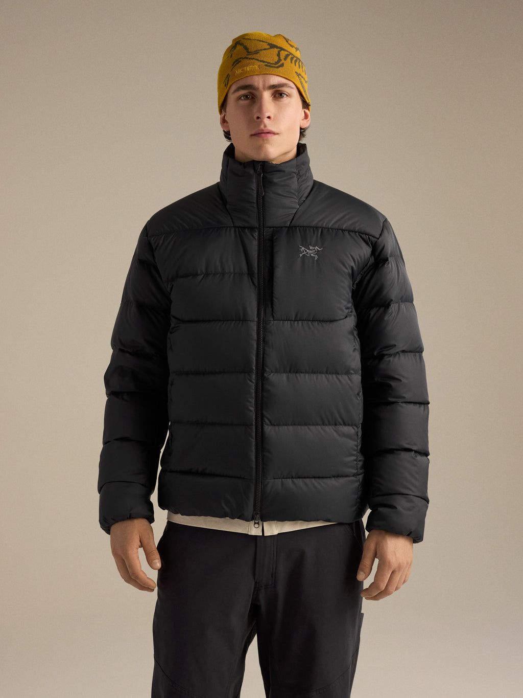 Thorium Jacket Black Front View