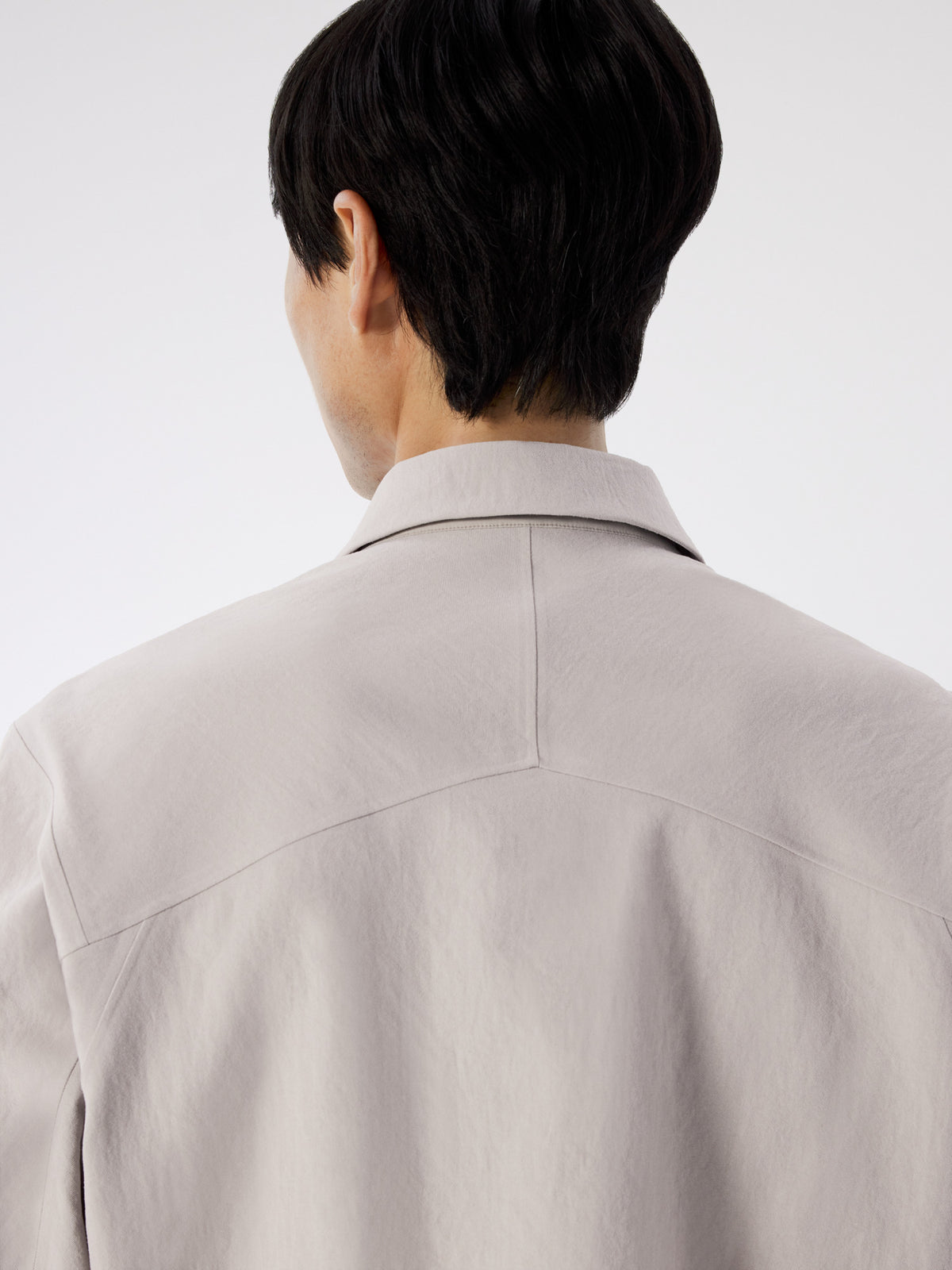 Mionn Softshell Overshirt Silkstone Detail 3