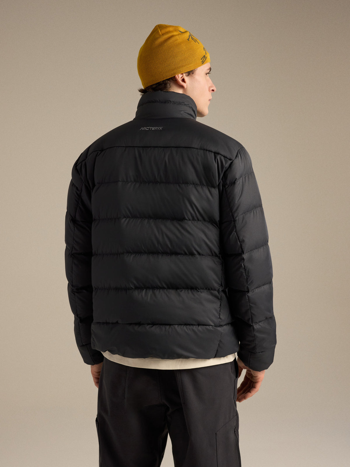 Thorium Jacket Black Back View