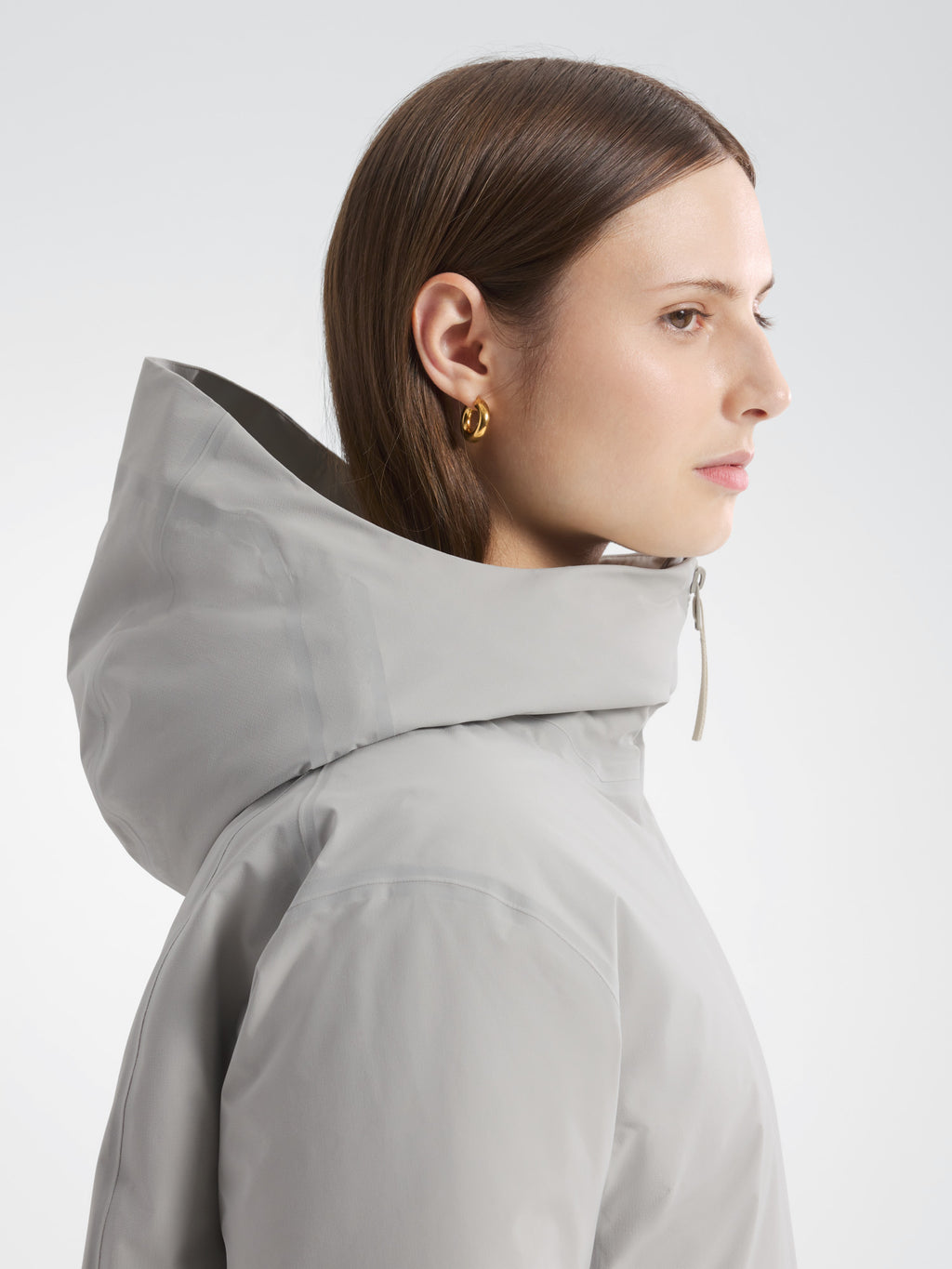 Decca Down Parka Women's Dark Cocoon Detail 1