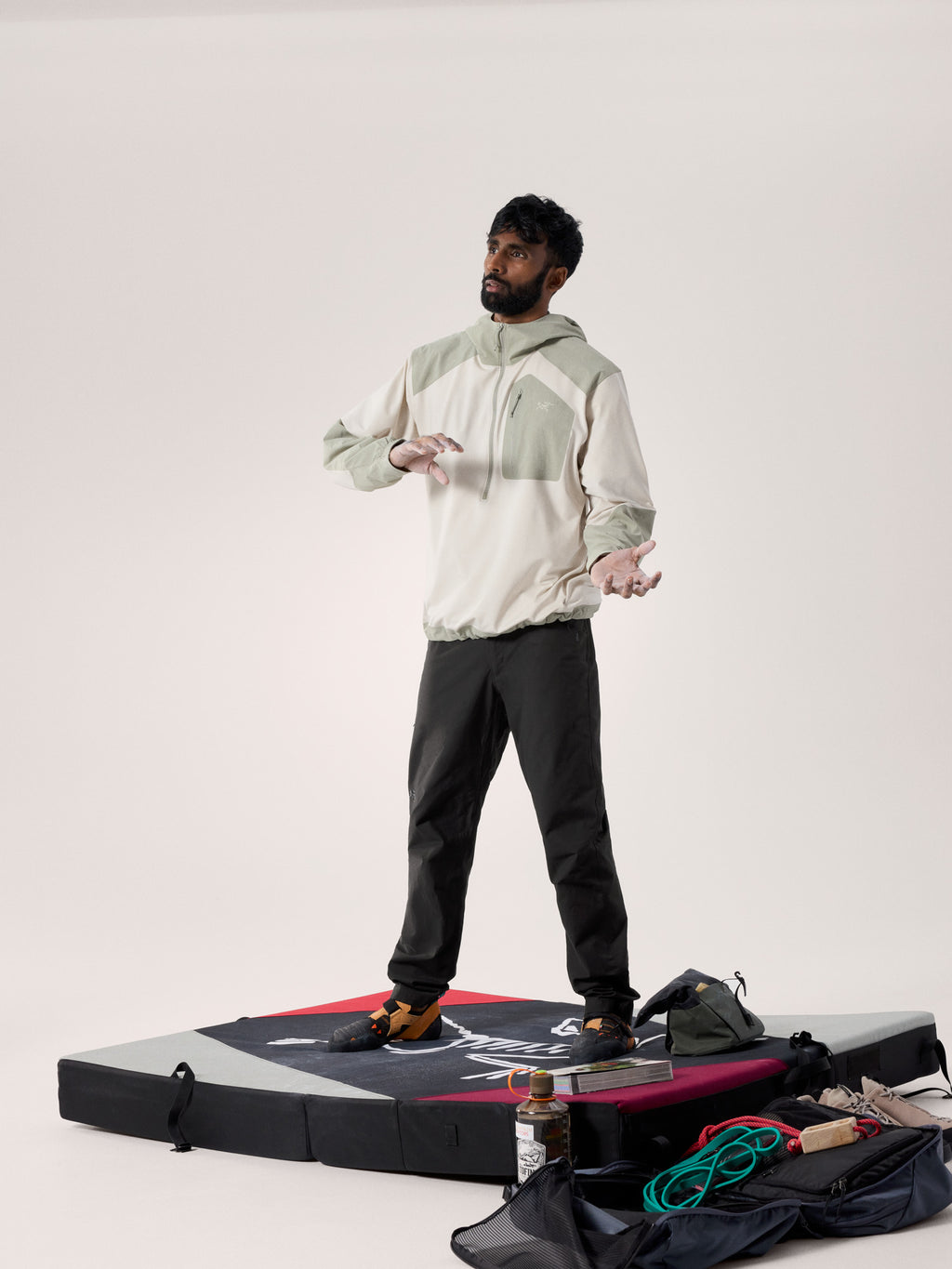 Konseal SL Pullover Hoody Sea Salt / Habitat Full Body