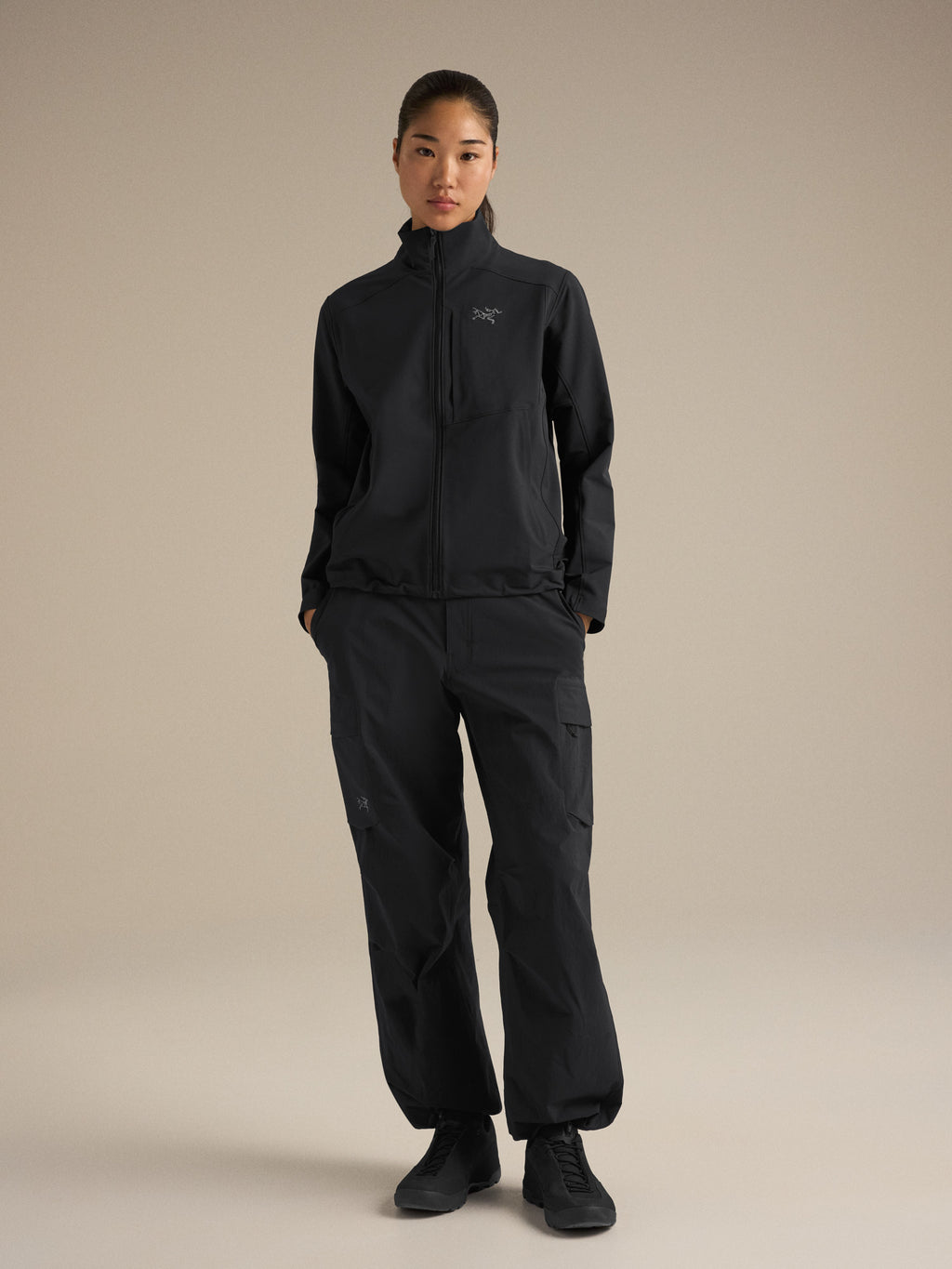 Gamma Jacket Women's Black Full Body