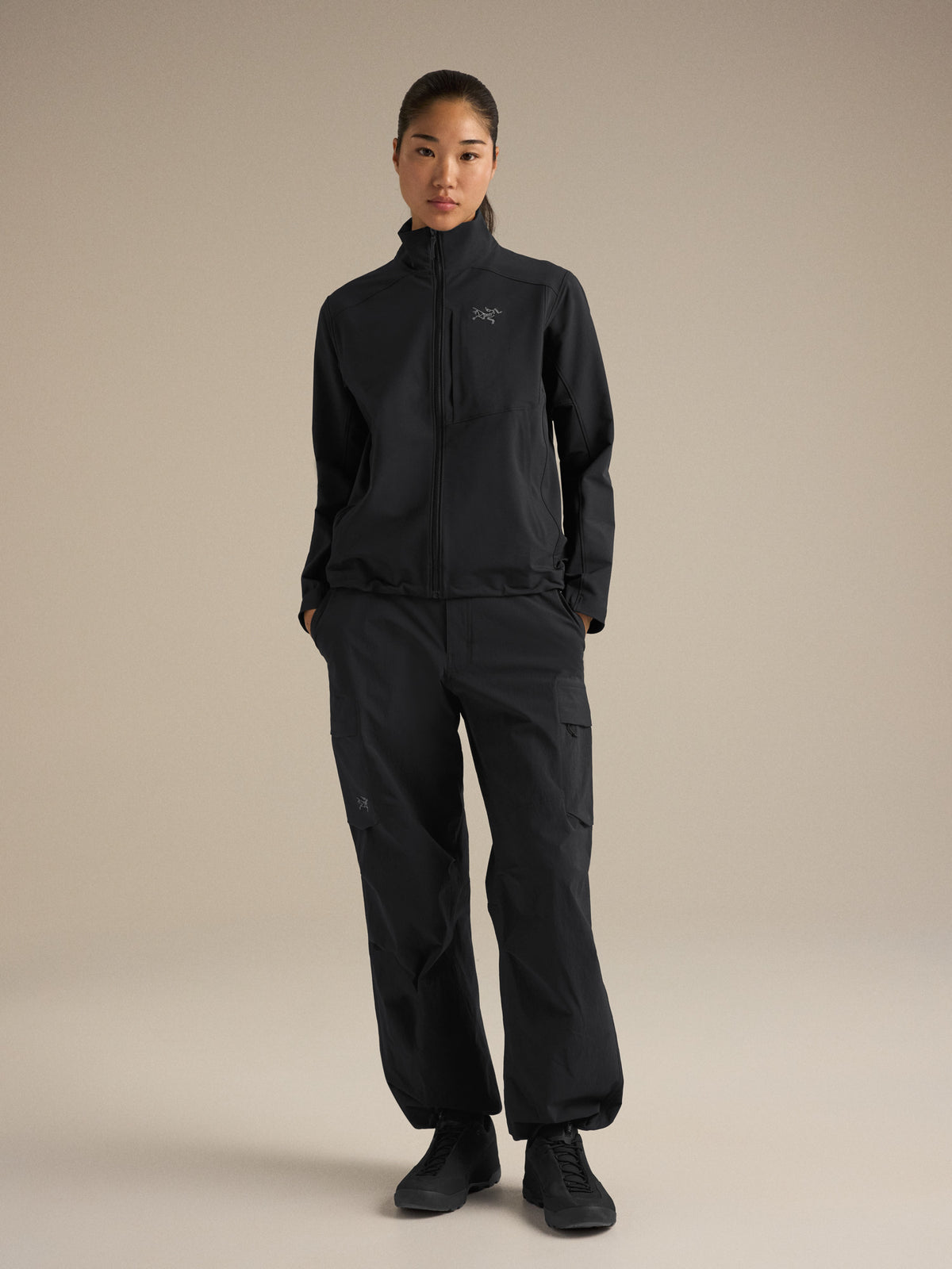 Gamma Jacket Women's Black Full Body