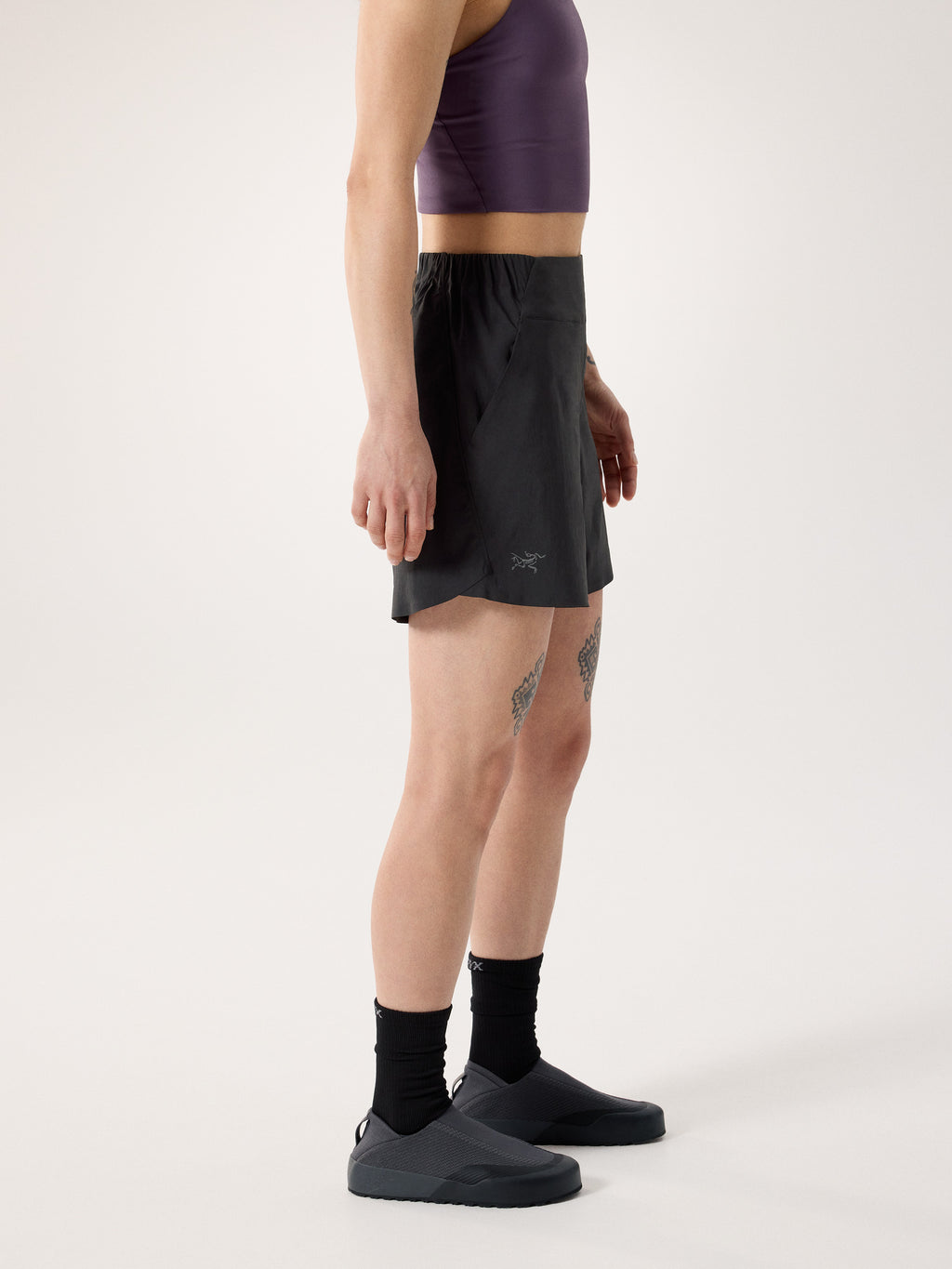Silene Short 6" Women's Black Side View
