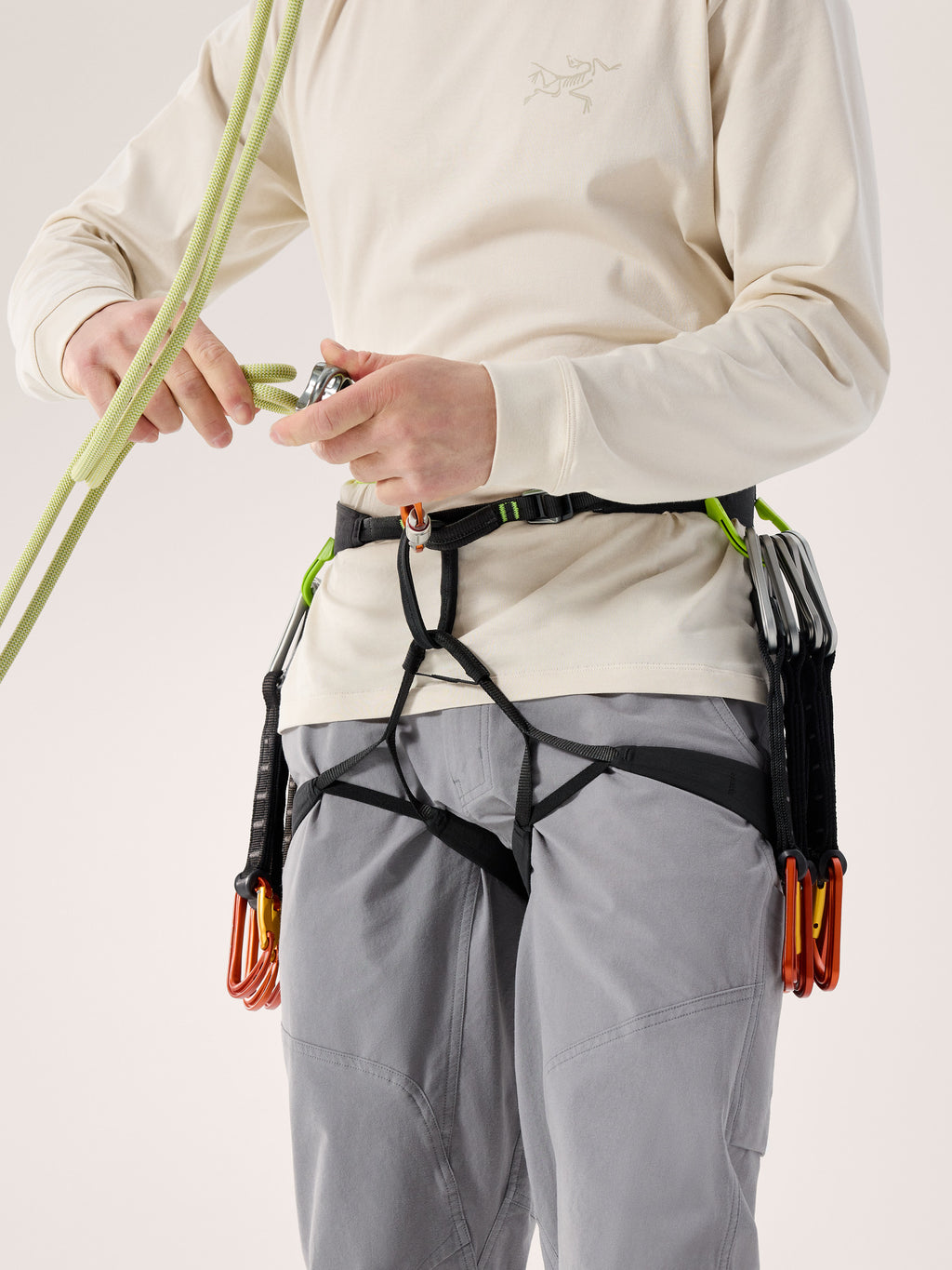 Lithos SL Harness Black / Mantis Hover
