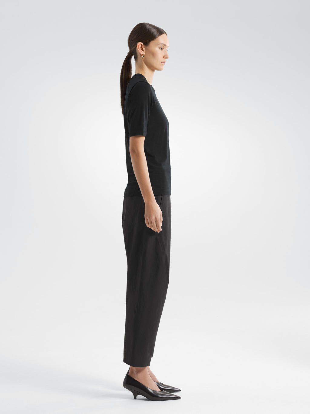 Frame Shirt SS Women's Black Side View