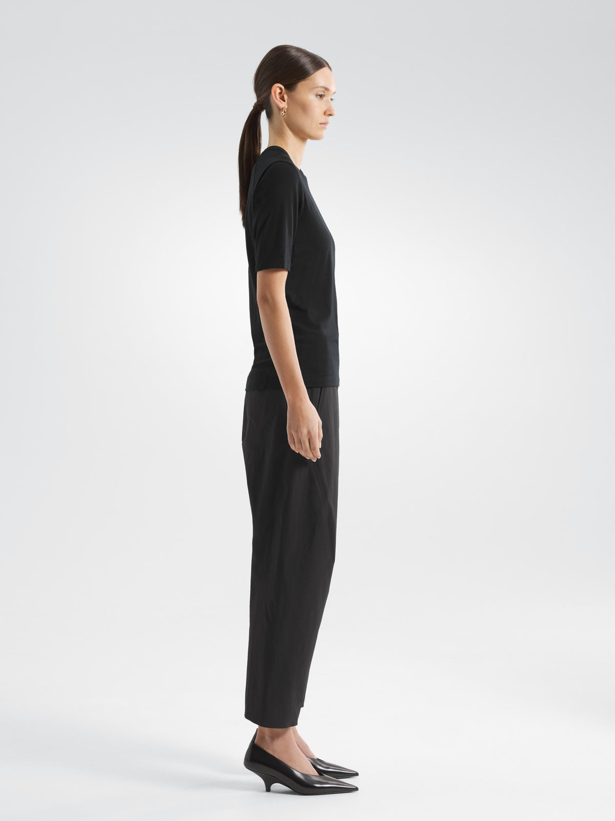 Frame Shirt SS Women's Black Side View
