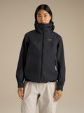 Beta Jacket Women's Black Front View