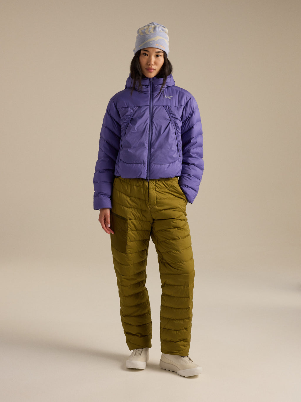 Omineca Short Jacket Women's Blurple Full Body