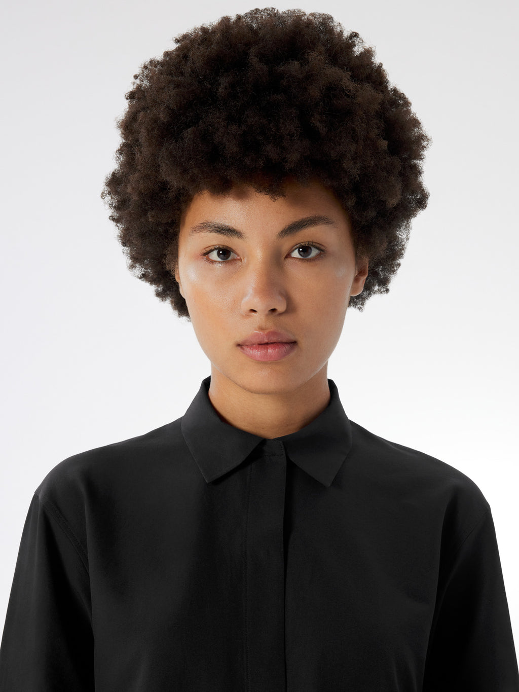 Pixa Shirt LS Women's Black Detail 3