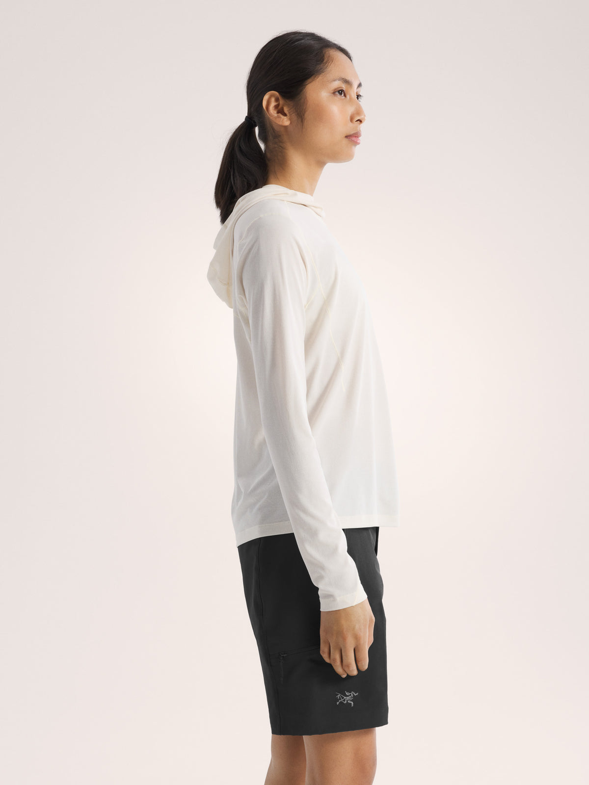 Sunna Hoody Women's Arctic Silk Side View