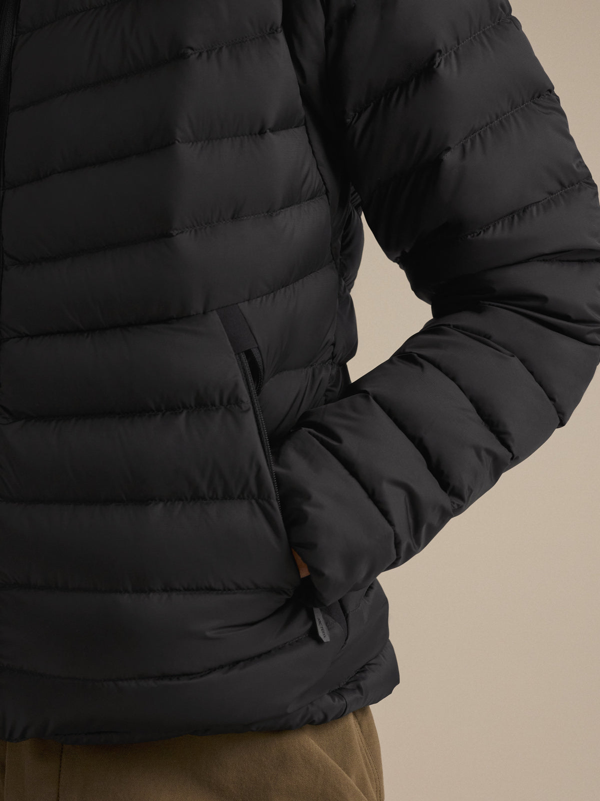 Cerium Jacket Women's Black II Fabric Detail