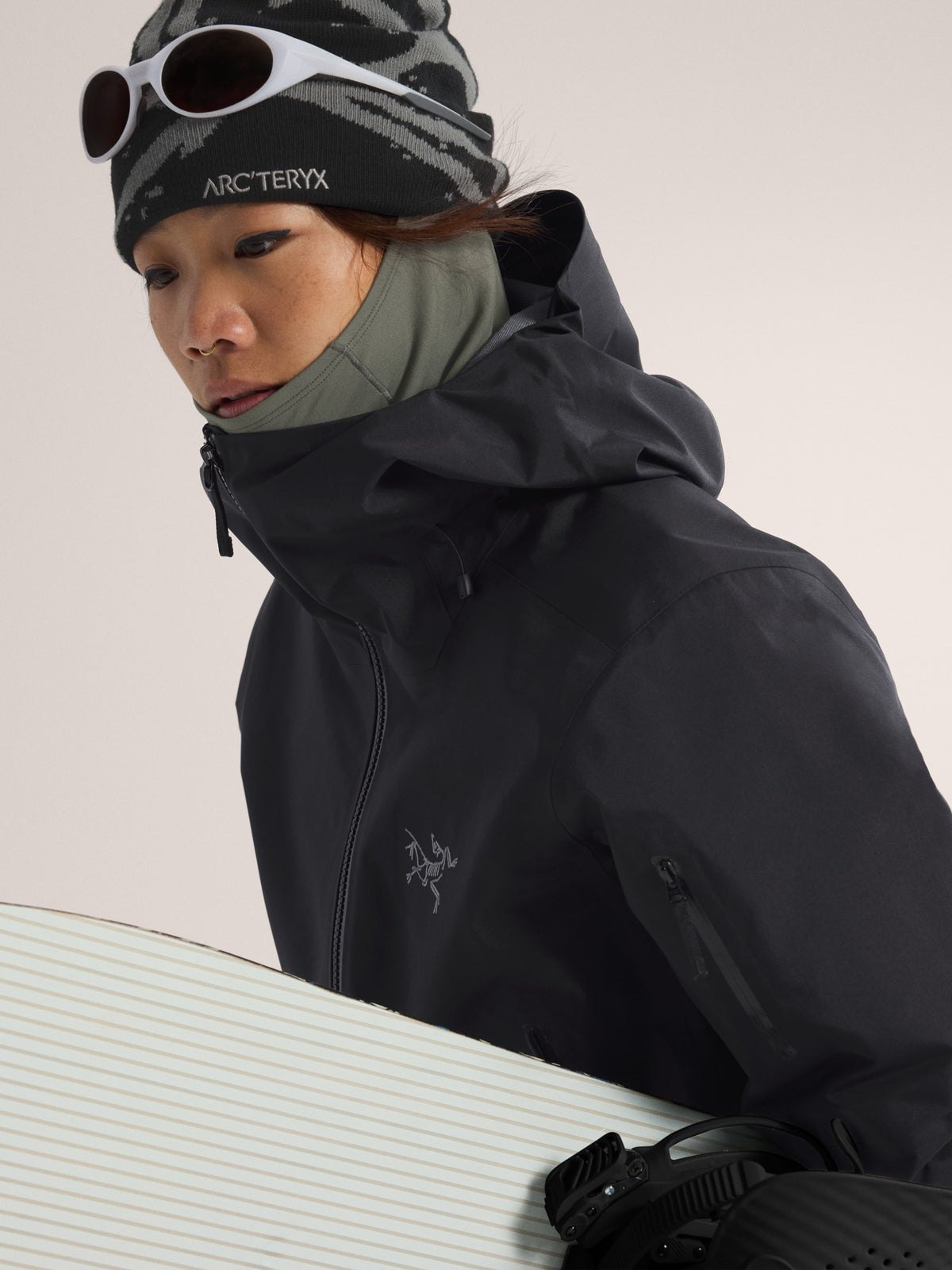 Sentinel Jacket Women's Black Detail 1
